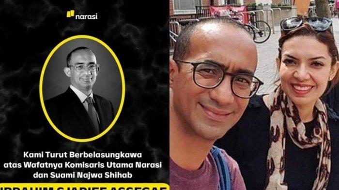 Suami Najwa Shihab Meninggal